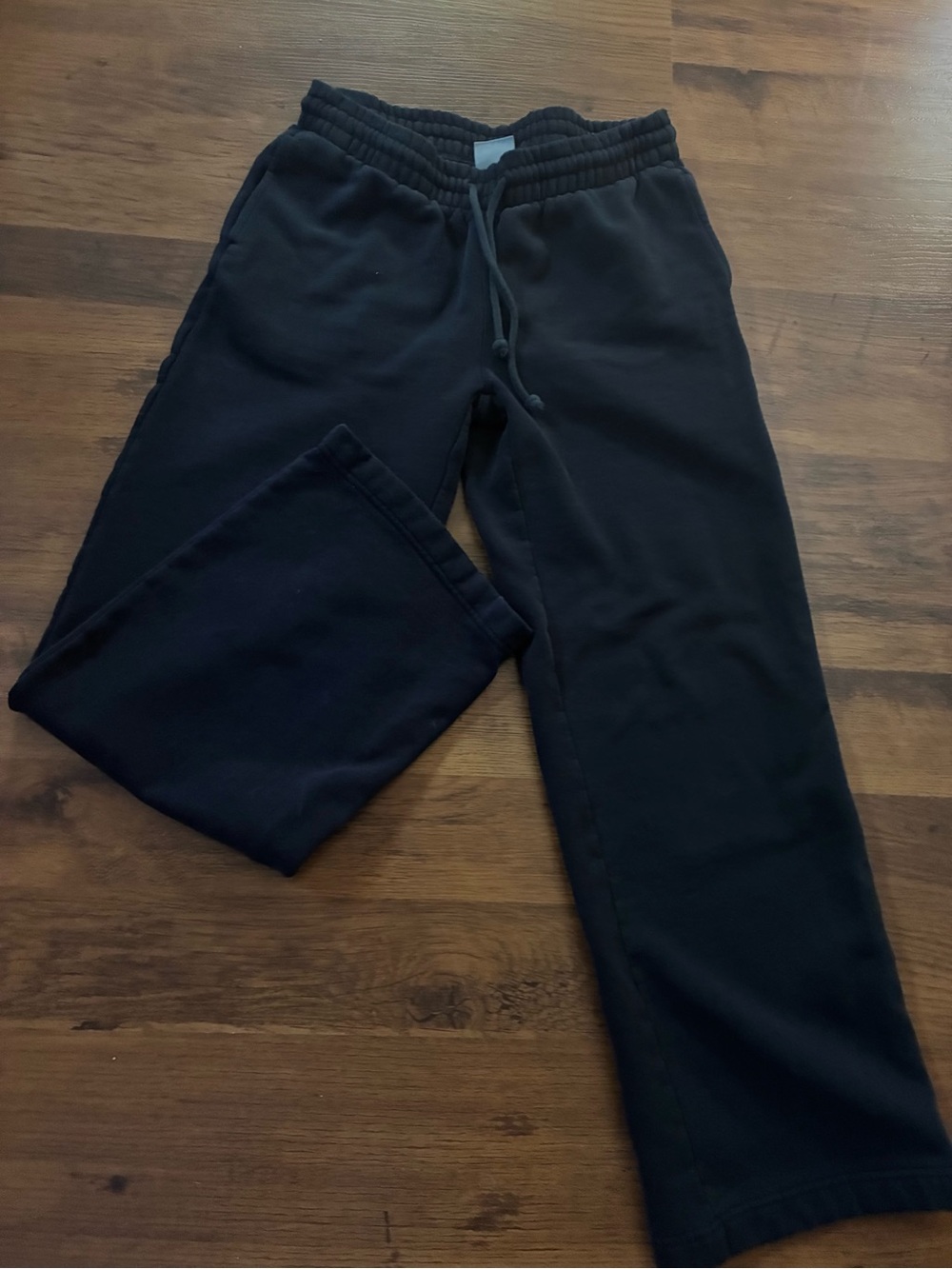 TNA CozyAF black sweatpants